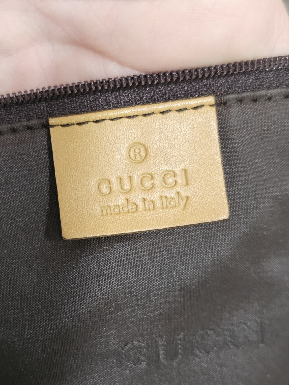 ๐ฃ HOST PICK ๐ฃ Vintage Gucci Satin Bamboo Jackie O Shoulder Bag ๐ฅ RARE ๐ฅ - Picture 15 of 16